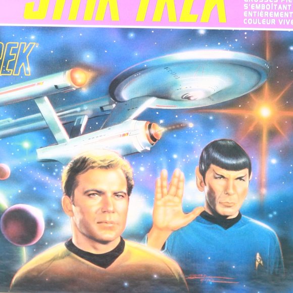Vintage Star Trek 300 Piece Poster Puzzle Extra Large Interlocking Pieces *1993* - Picture 3 of 5